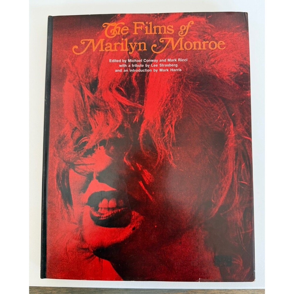 The Films of Marilyn Monroe by Michael Conway & Mark Ricci 1964 HB/DJ First Ed